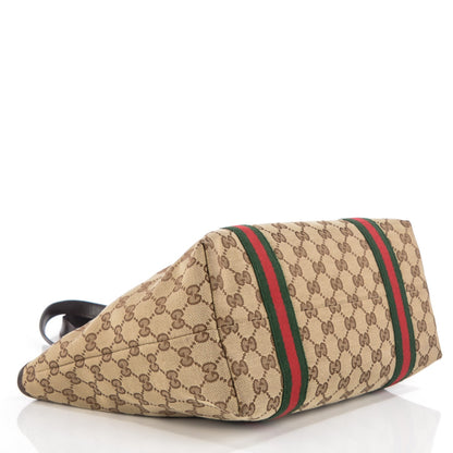 Gucci Monogram Jolicoeur Medium Tote Dark Brown 4 of 7