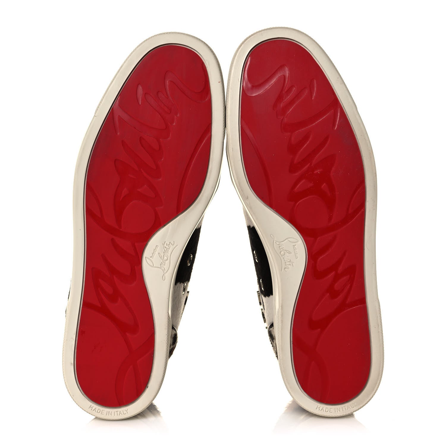 Christian Louboutin Pony Hair Leopard Rantus Orlato Flat Sneakers 40 5 of 7