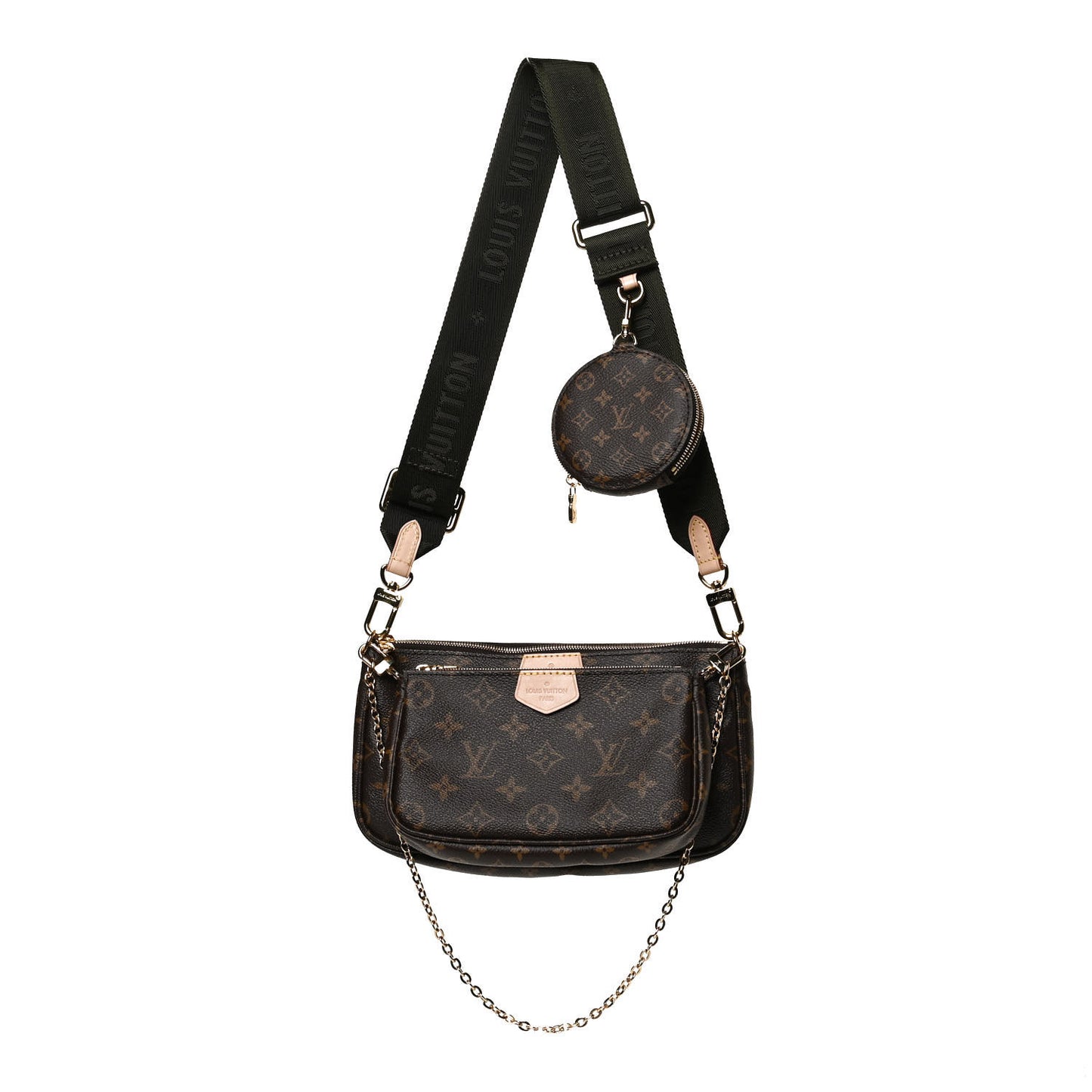 Monogram Multi Pochette Accessories Kaki