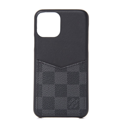 Louis Vuitton Damier Graphite iPhone 11Pro Bumper 1 of 8