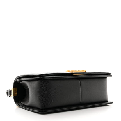 Chanel Caviar Quilted Medium Boy Flap Black 4 of 10