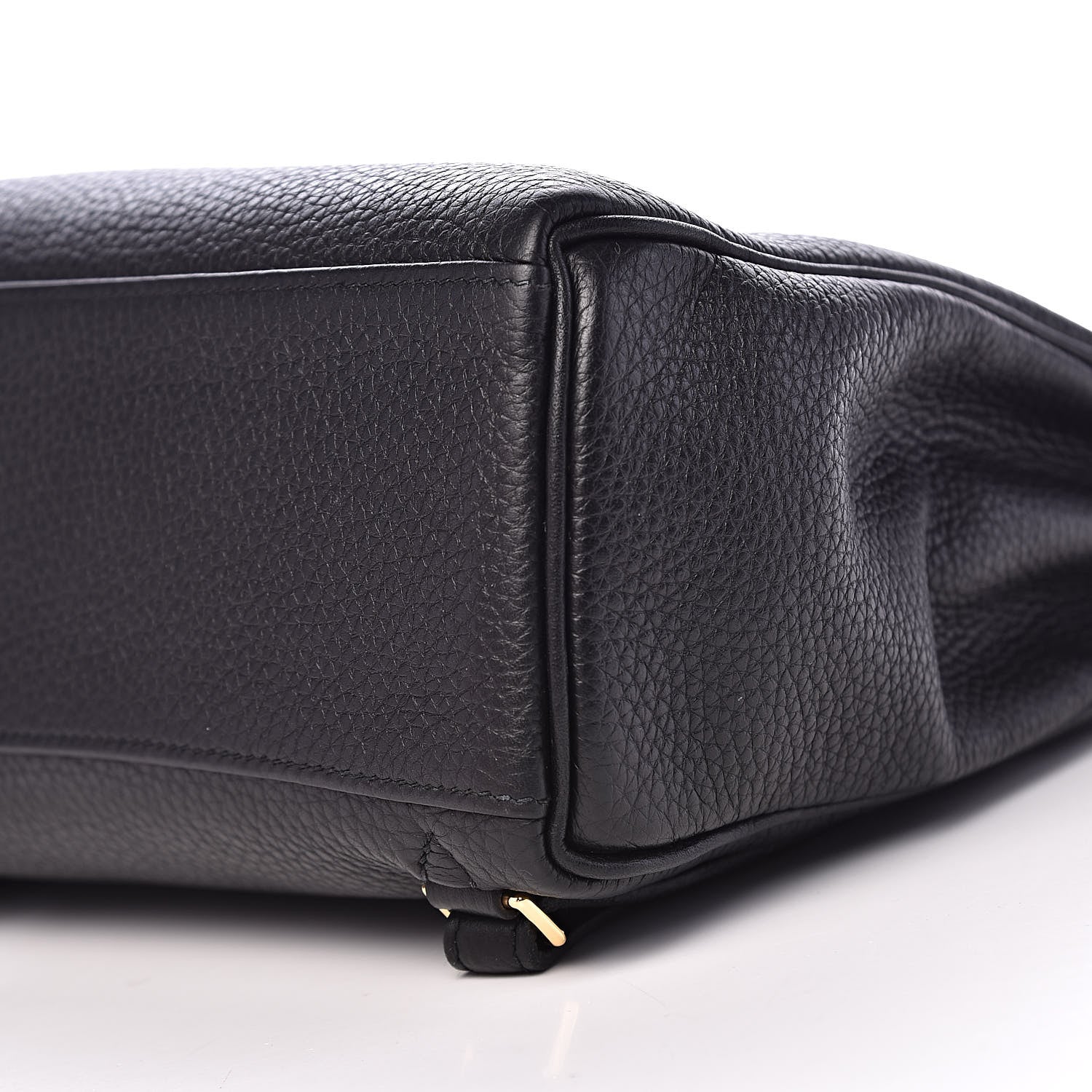 Hermes Taurillon Clemence Kelly Ado Backpack Black 18 of 20