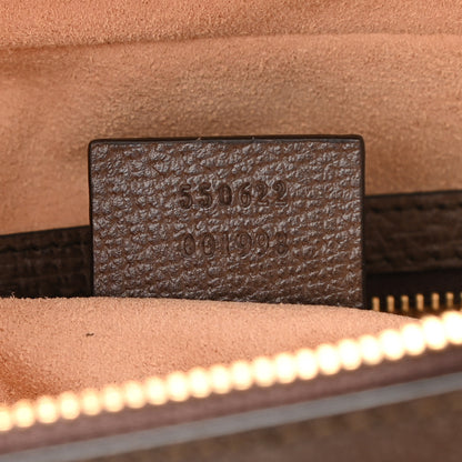 Gucci GG Supreme Monogram Web Small Ophidia Top Handle Shoulder Bag Brown 7 of 10