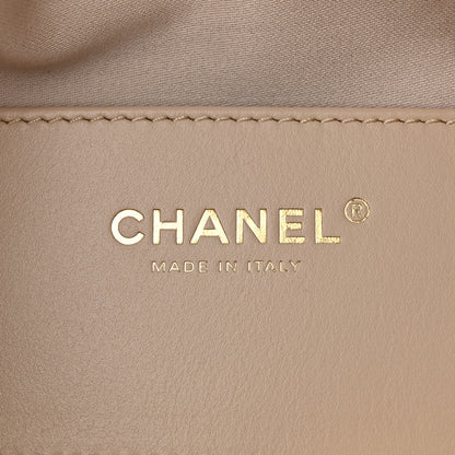 Chanel Caviar Quilted Medium Chanel 25 Handbag Beige 7 of 12