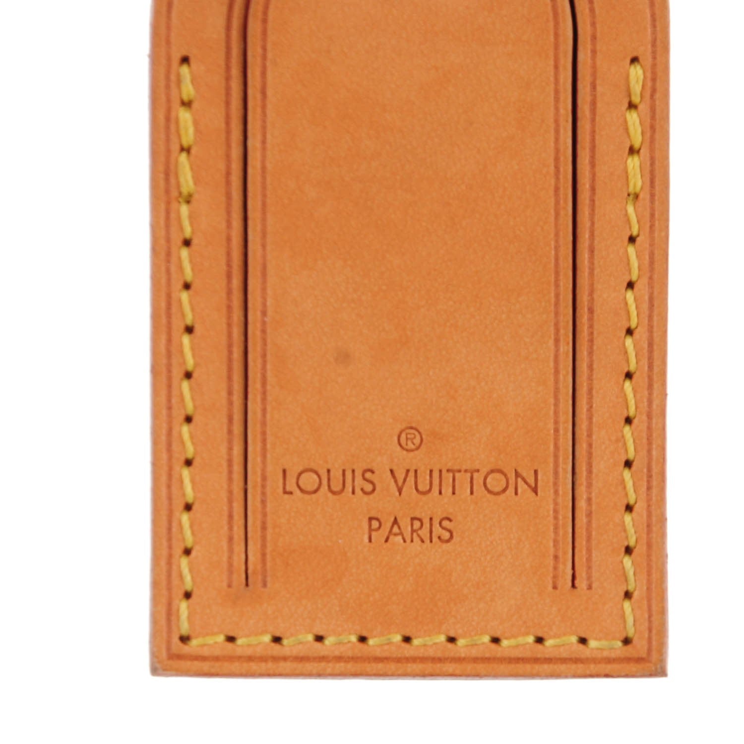 Louis Vuitton Vachetta Luggage Tag 3 of 4