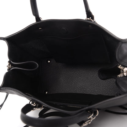 Balenciaga Veau Papier A6 Zip Around Tote Black 5 of 10
