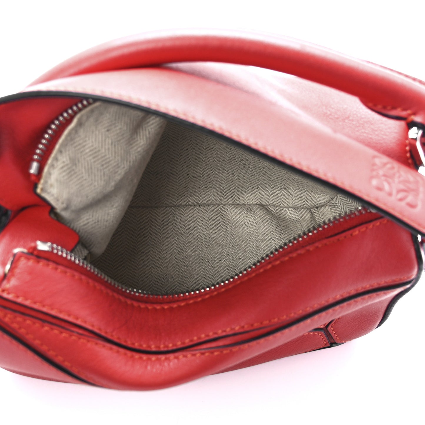 Calfskin Mini Puzzle Bag Pomodoro