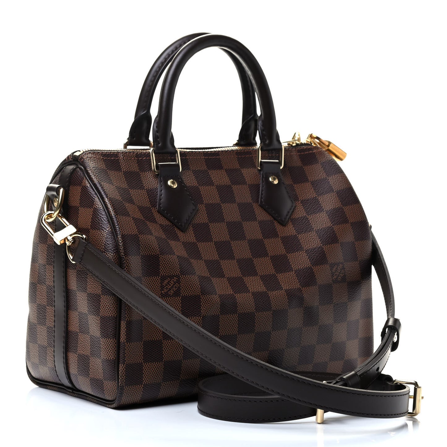 Damier Ebene Speedy Bandouliere 25