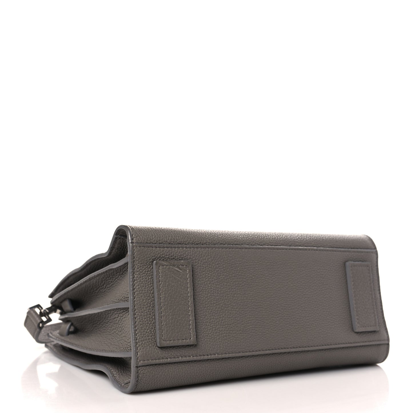 Grained Calfskin Baby Supple Sac De Jour Fog