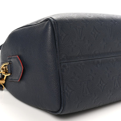 Louis Vuitton Empreinte Speedy Bandouliere 25 NM Marine Rouge 9 of 11