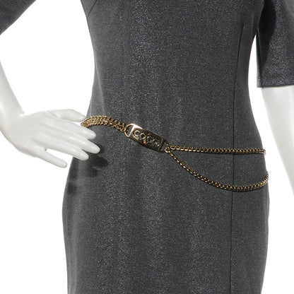 Chanel Gold Chain CC Coco Belt 2 of 5