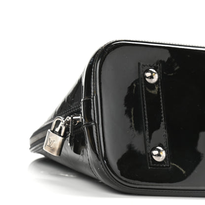 Louis Vuitton Vernis Alma PM Noir Magnetique 8 of 11