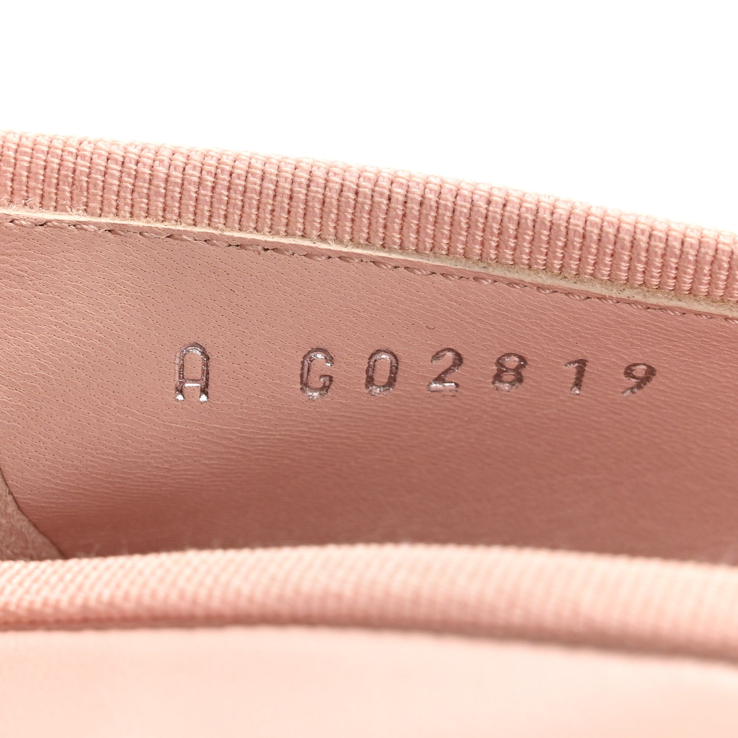 Lambskin Cap Toe CC Ballerina Flats 37 Light Pink Dark Pink