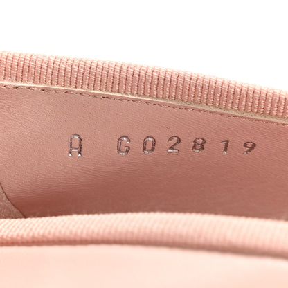 Chanel Lambskin Cap Toe CC Ballerina Flats 37 Light Pink Dark Pink 9 of 10