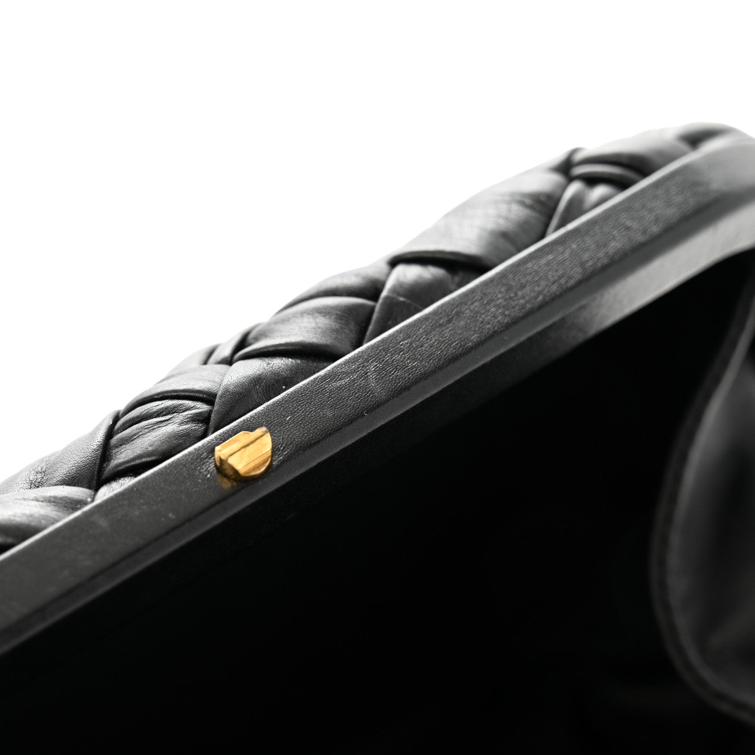 Bottega Veneta Nappa Intrecciato Knot Clutch Black 8 of 8