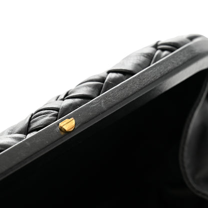 Bottega Veneta Nappa Intrecciato Knot Clutch Black 8 of 8