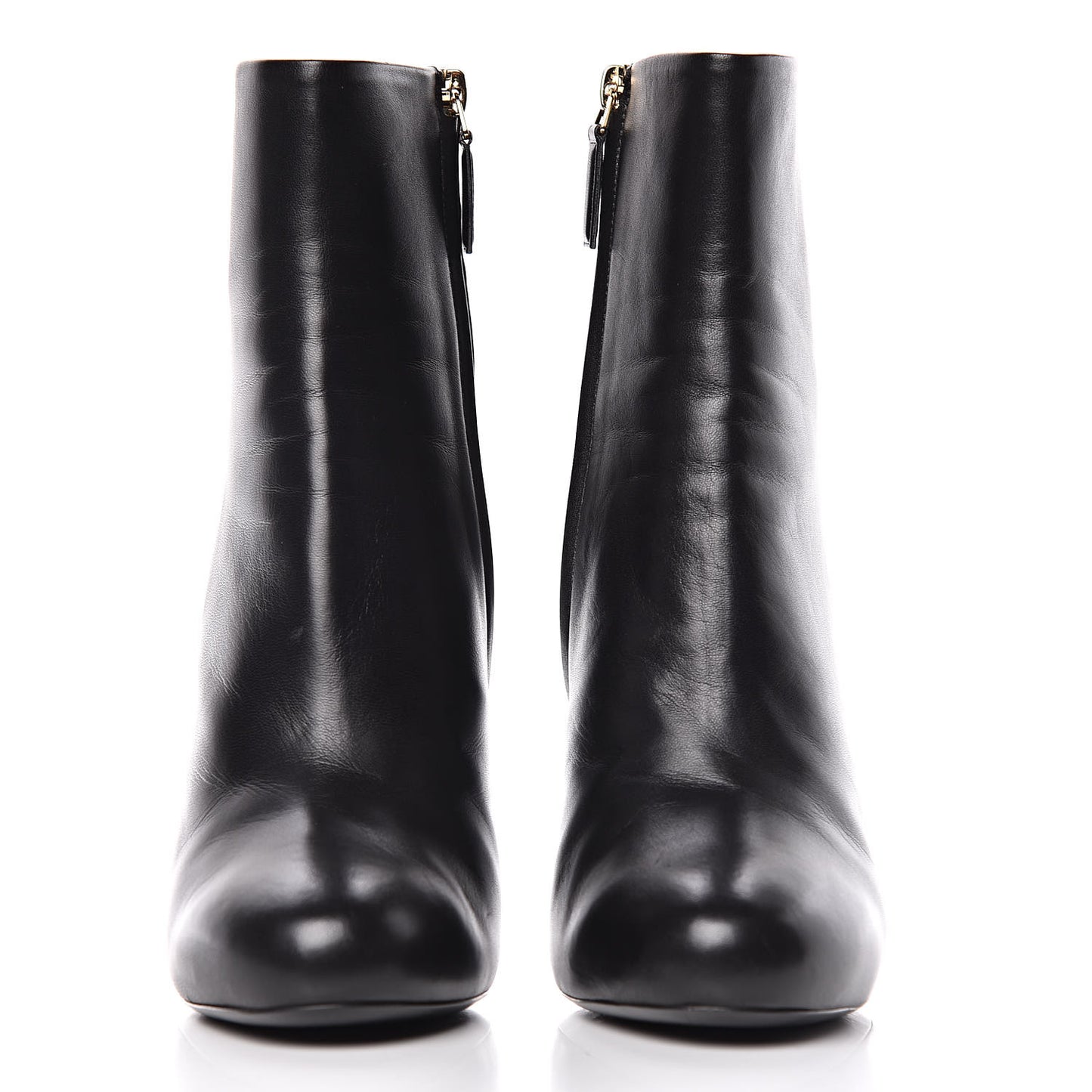 Lambskin CC Short Booties 41 Black