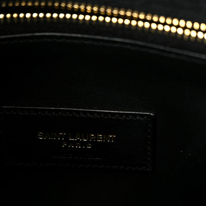Saint Laurent Smooth Calfskin Small Le 5 A 7 Soft Hobo Light Musk 6 of 11