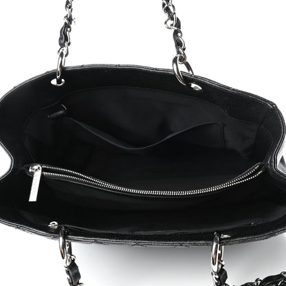Chanel Caviar Quilted Grand Shopping Tote GST Black 8 of 21