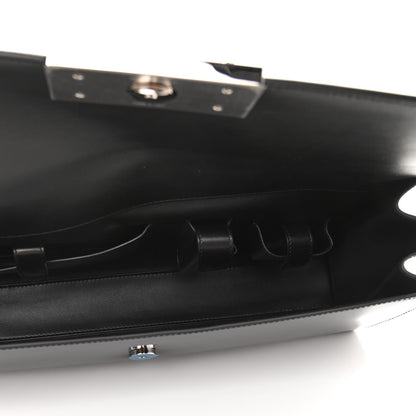 Dolce & Gabbana Shiny Calfskin 90's Sicily Bag Black 5 of 9