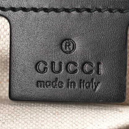 Gucci Knight Calfskin Malaga Kid Heart Medium GG Marmont Chain Handle Bag Black Hibiscus Red Multicolor 6 of 15