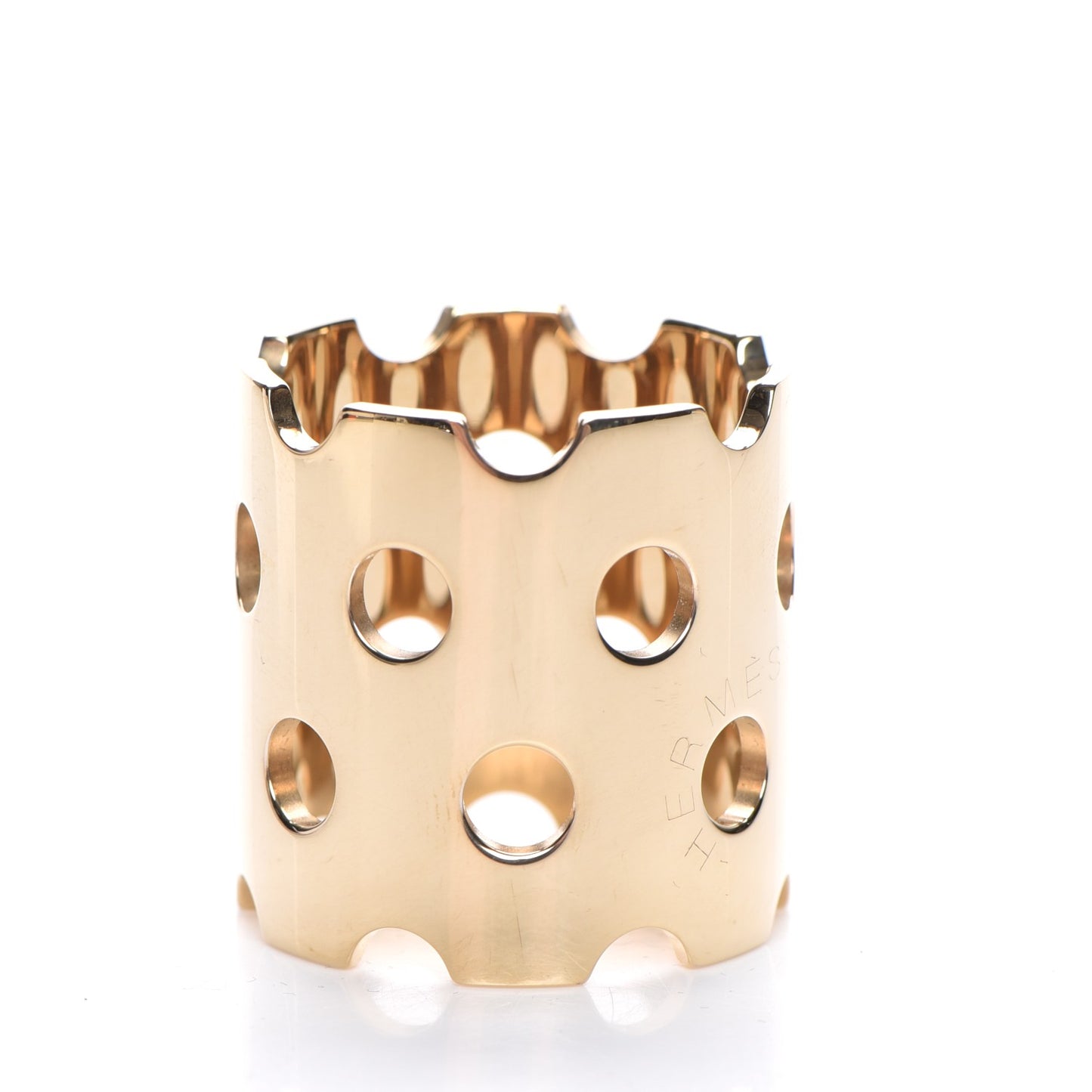 Permabrass Perfore Scarf Ring