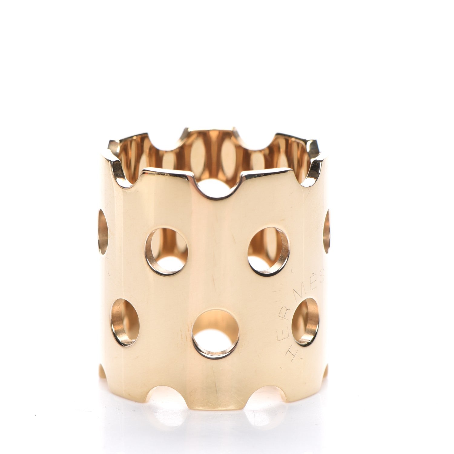 Hermes Permabrass Perfore Scarf Ring 3 of 5