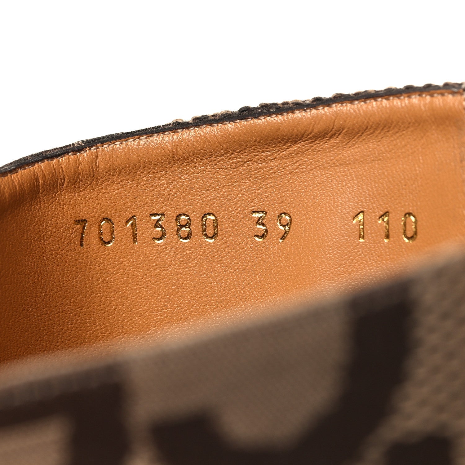 Gucci Monogram Jumbo GG Calfskin Interlocking G Anna Boots 39 Camel Ebony 6 of 8