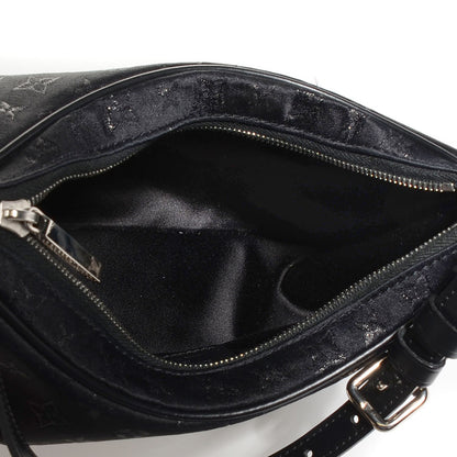 Louis Vuitton Satin Monogram Little Boulogne Black 5 of 7