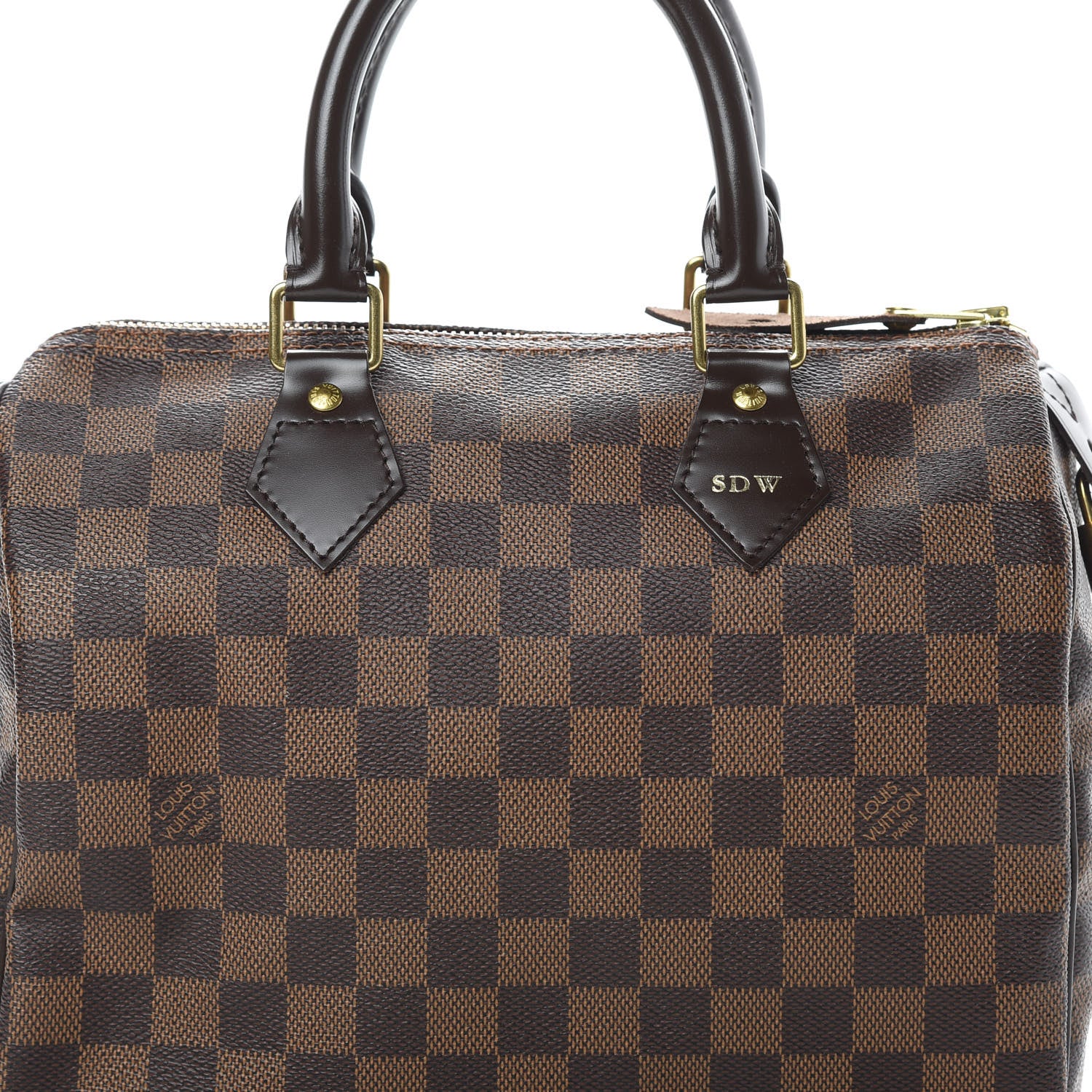Louis Vuitton Damier Ebene Speedy 25 8 of 12