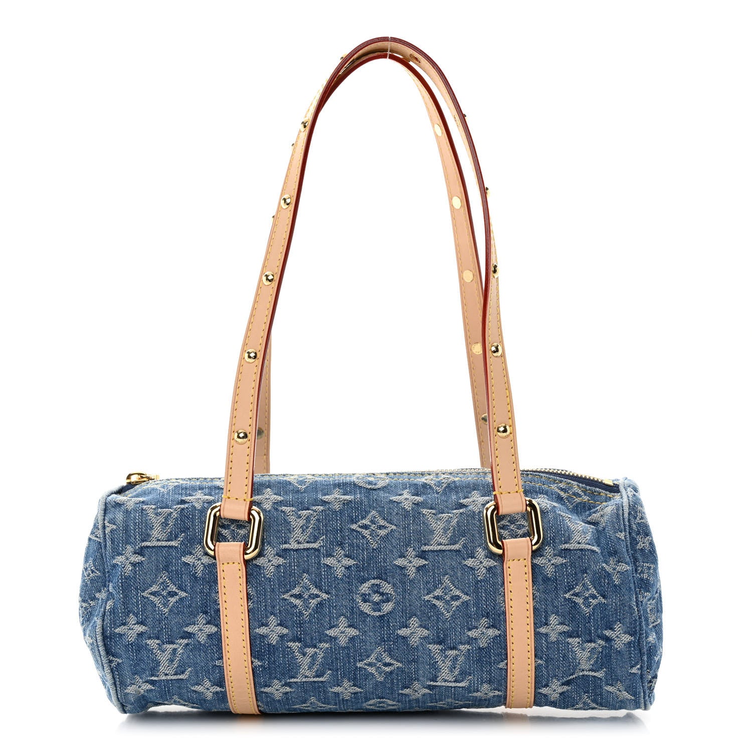Louis Vuitton Monogram Denim Papillon Denim Blue 1 of 9