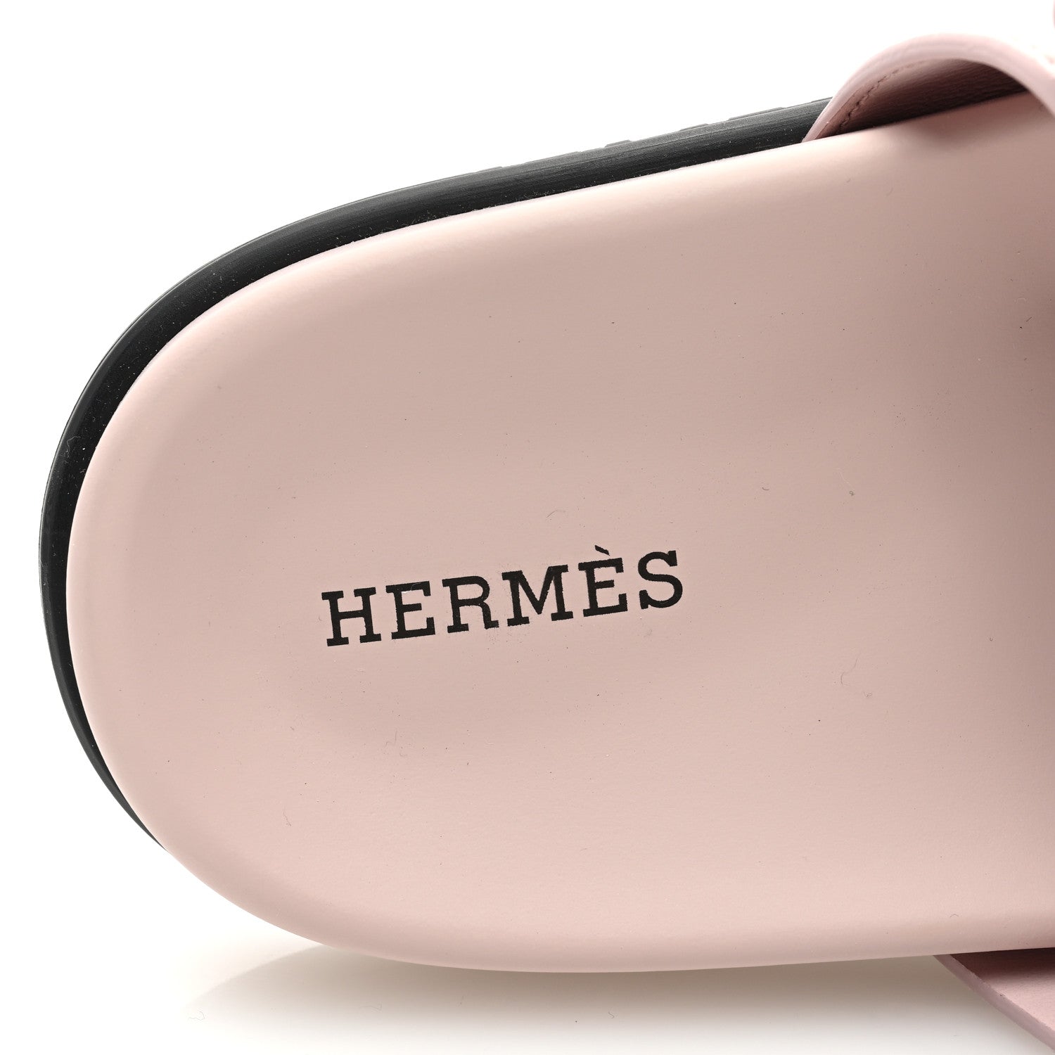 Hermes Suede Goatskin Womens Chypre Sandals 38 Rose Porcelaine 7 of 8