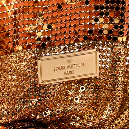 Louis Vuitton Monogram Mesh Metal Frances Gold 6 of 12