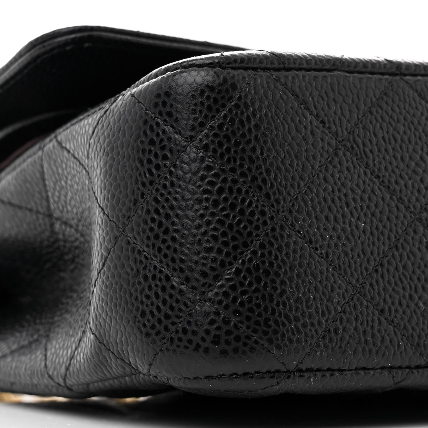 Chanel Caviar Quilted Medium Double Flap Black 9 of 12