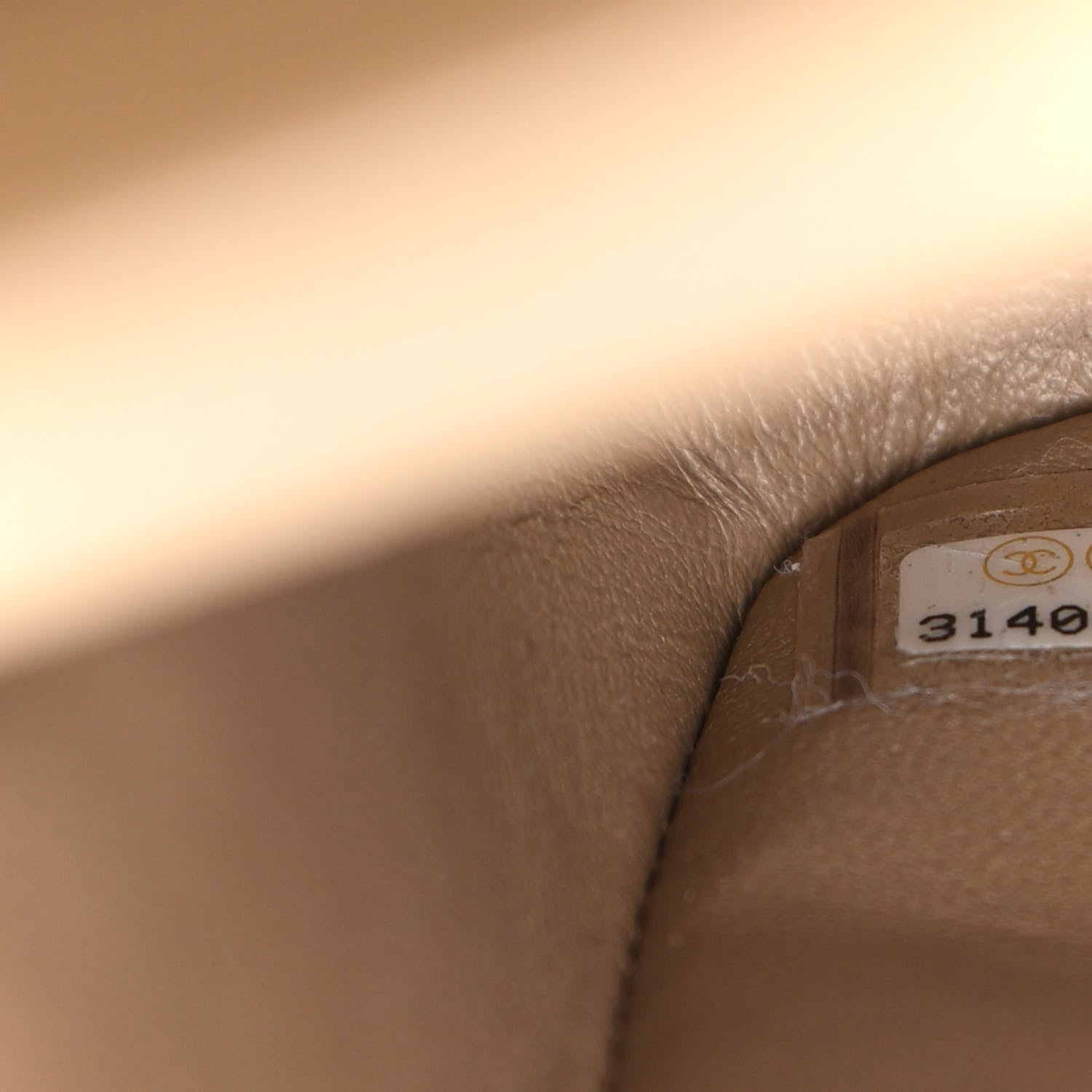 Chanel Iridescent Caviar Quilted Medium Double Flap Dark Beige 7 of 11