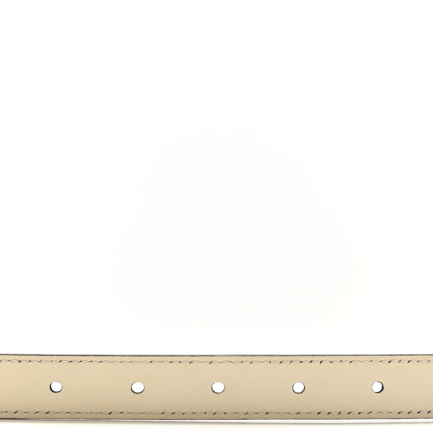 Gucci Calfskin Double G 20mm Belt 105 42 Mystic White 4 of 5