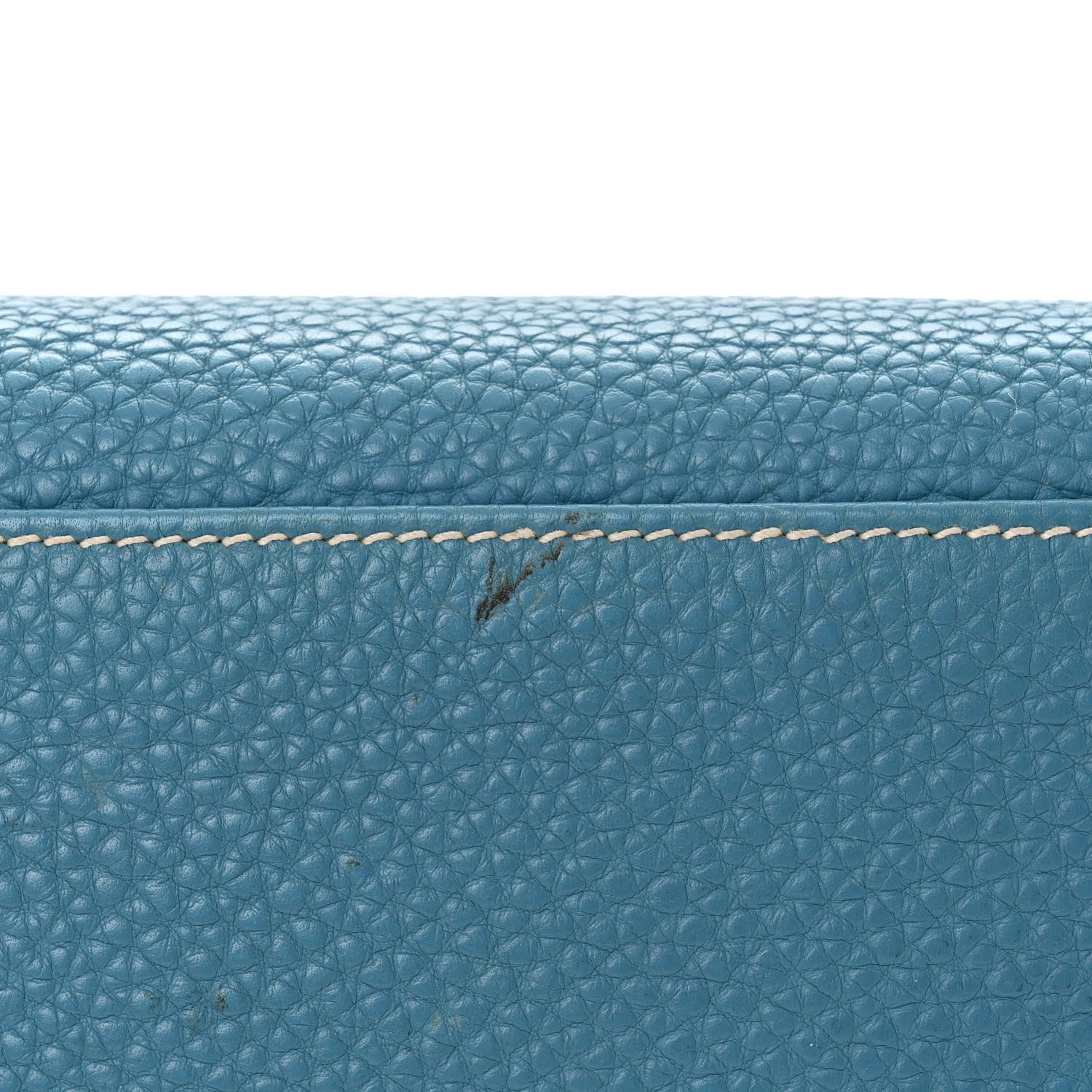 Hermes Togo Kelly Retourne 28 Blue Jean 11 of 11