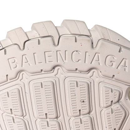 Balenciaga Rubber Mesh Fabric Monocolor Recycled Sole Womens Track Sneakers 40 White 6 of 8