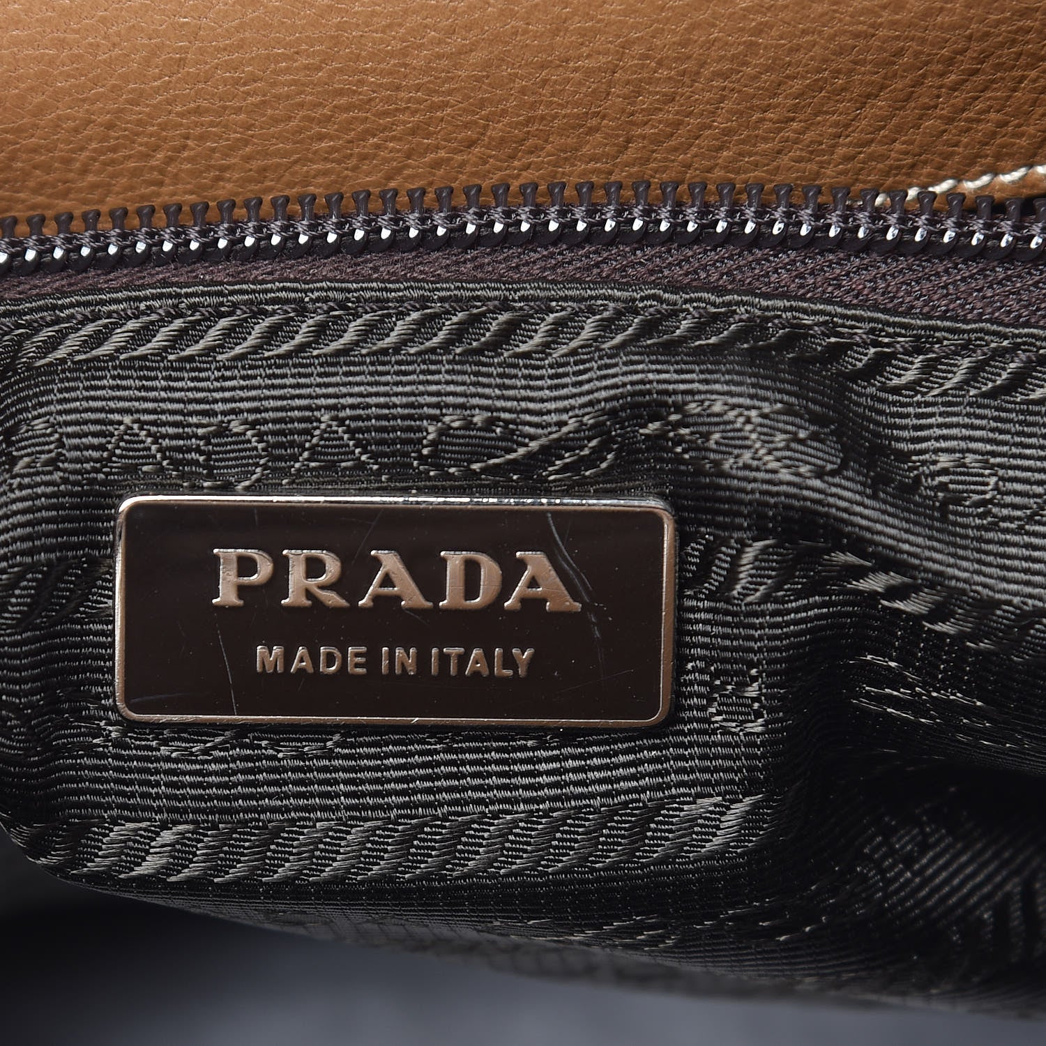 Prada Goatskin Cerniera Doctor Bag Beige 6 of 18