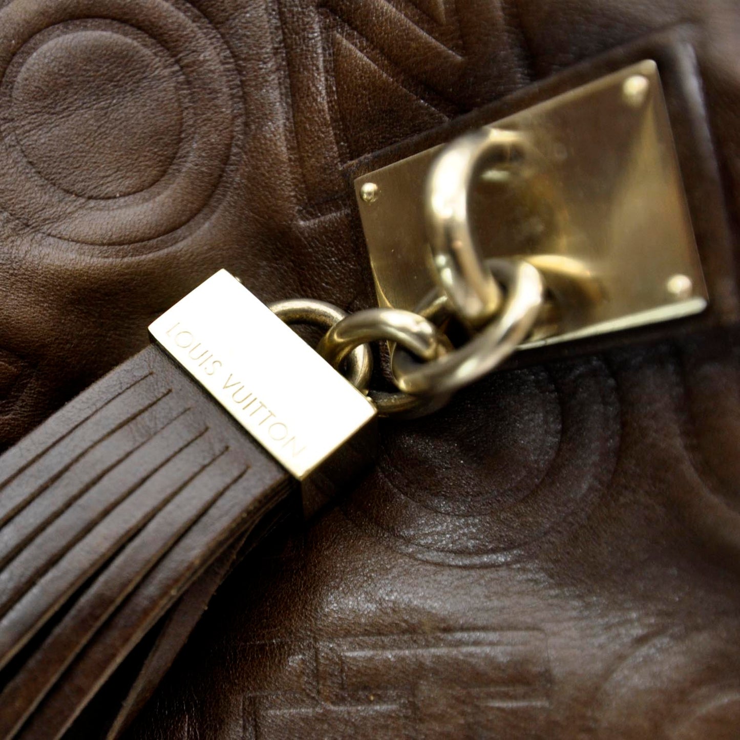 Monogram Paris Souple Whisper PM Chocolate