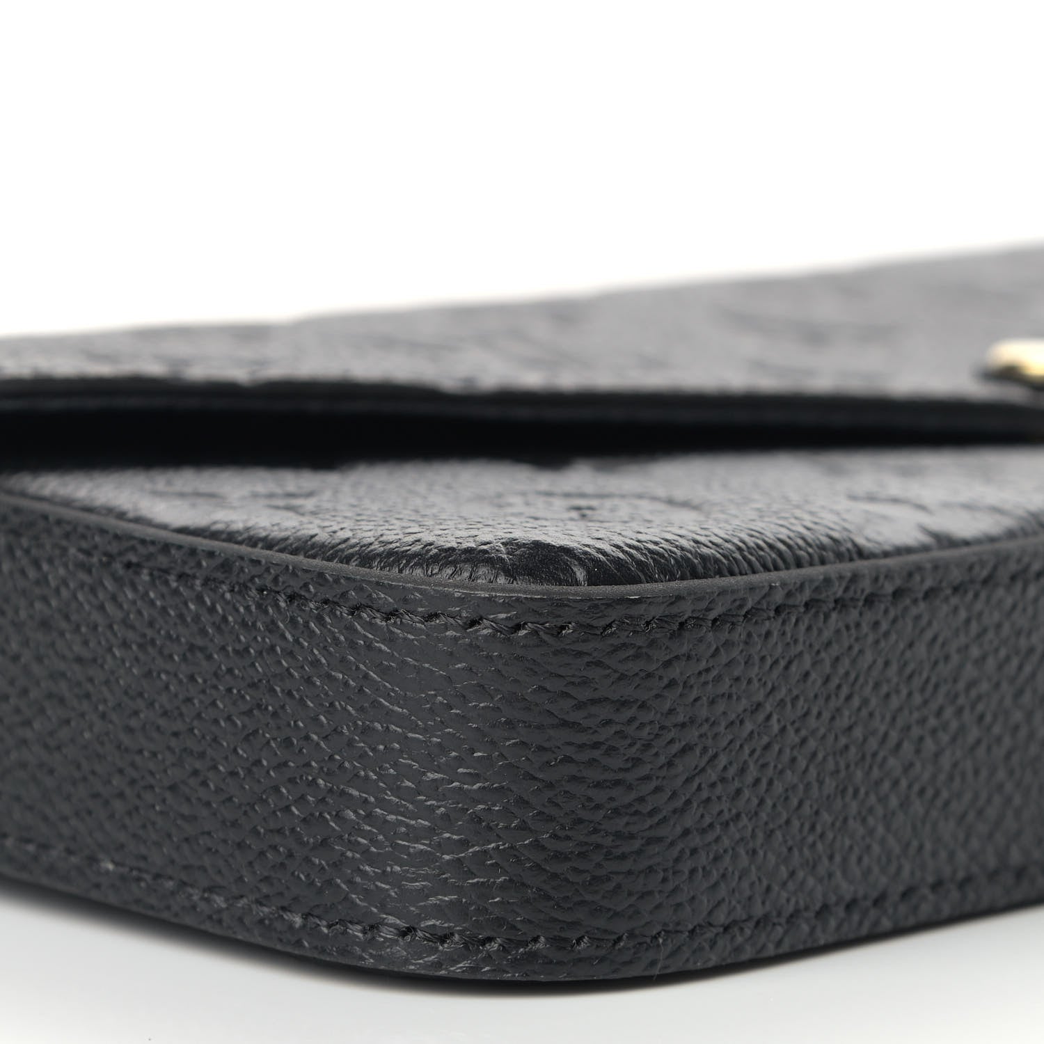 Louis Vuitton Empreinte Pochette Felicie Chain Wallet Black 6 of 10