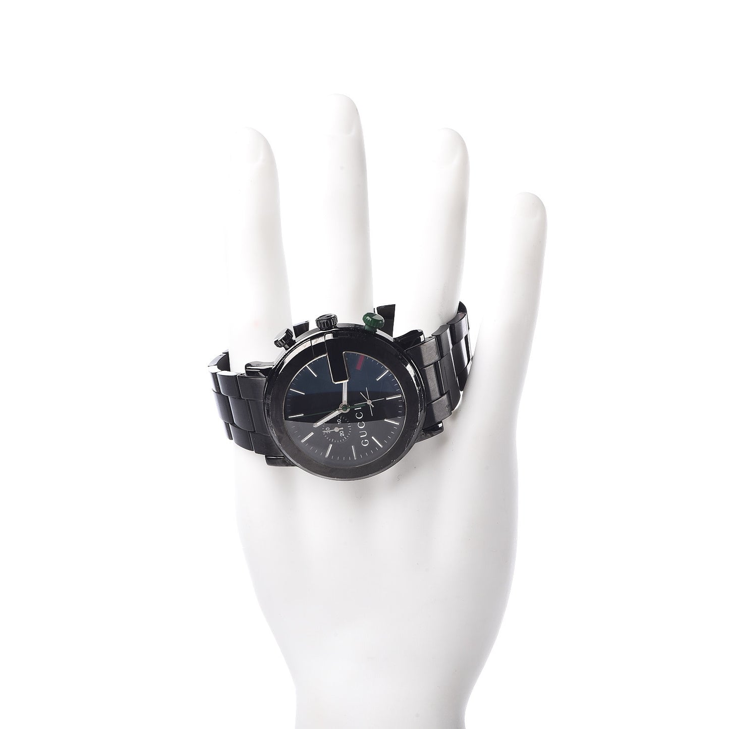 PVD Stainless Steel 44mm 101M G-Chrono Quartz Watch Black