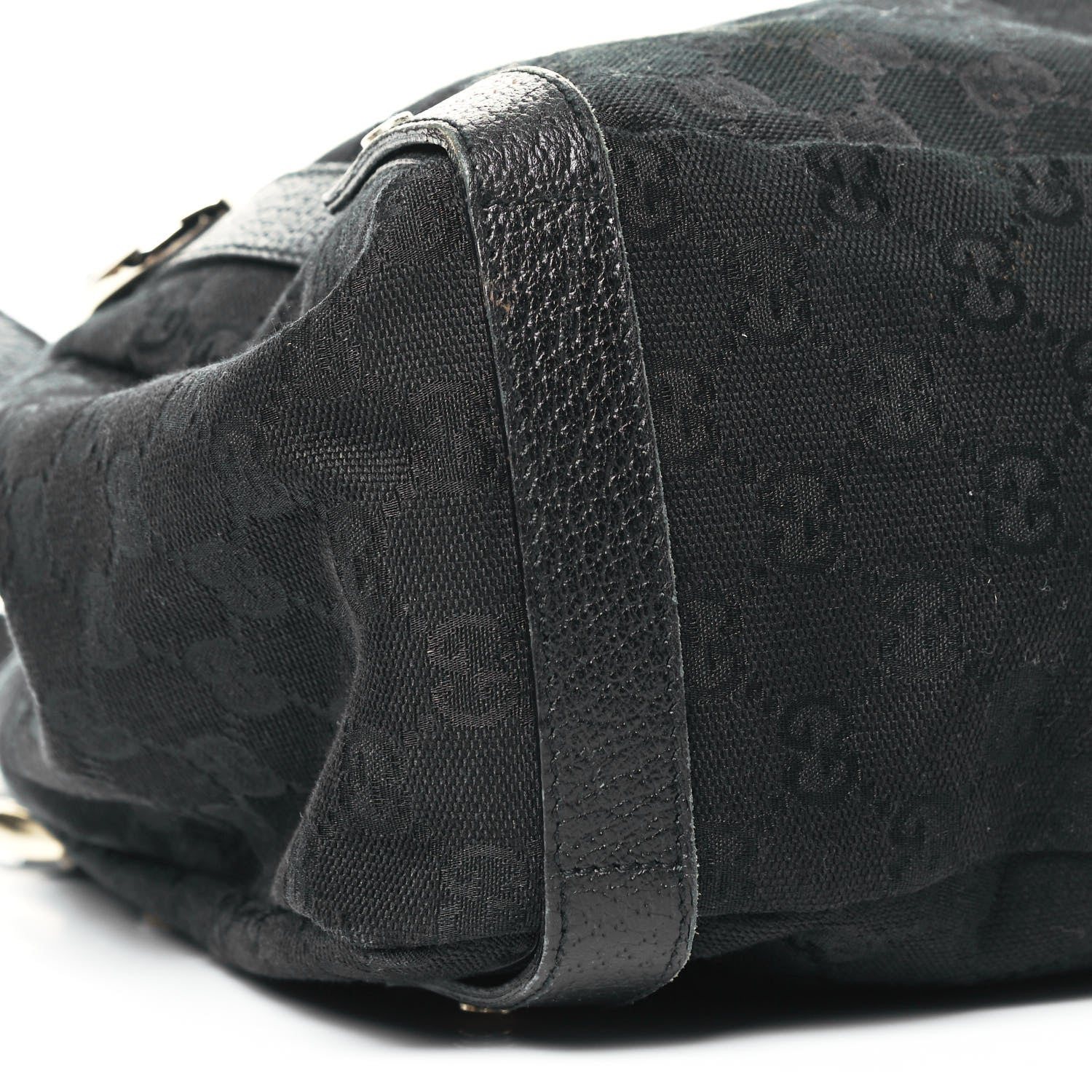 Gucci Monogram Medium Abbey Shoulder Bag Black 8 of 10