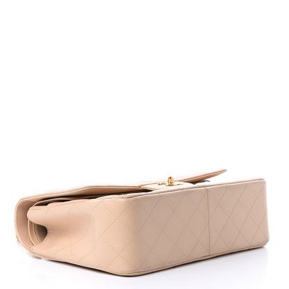 Chanel Caviar Quilted Jumbo Double Flap Beige Clair 4 of 15
