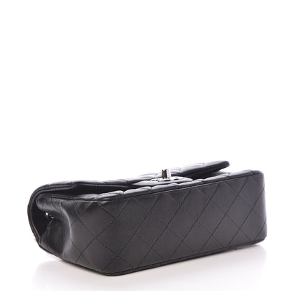 Chanel Lambskin Quilted Mini Rectangular Flap Black 4 of 12