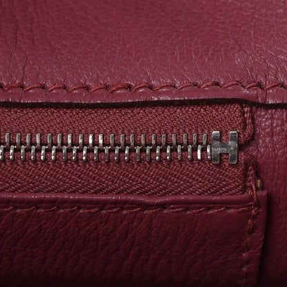 Hermes Taurillon Clemence Birkin 35 Bois de Rose 18 of 34