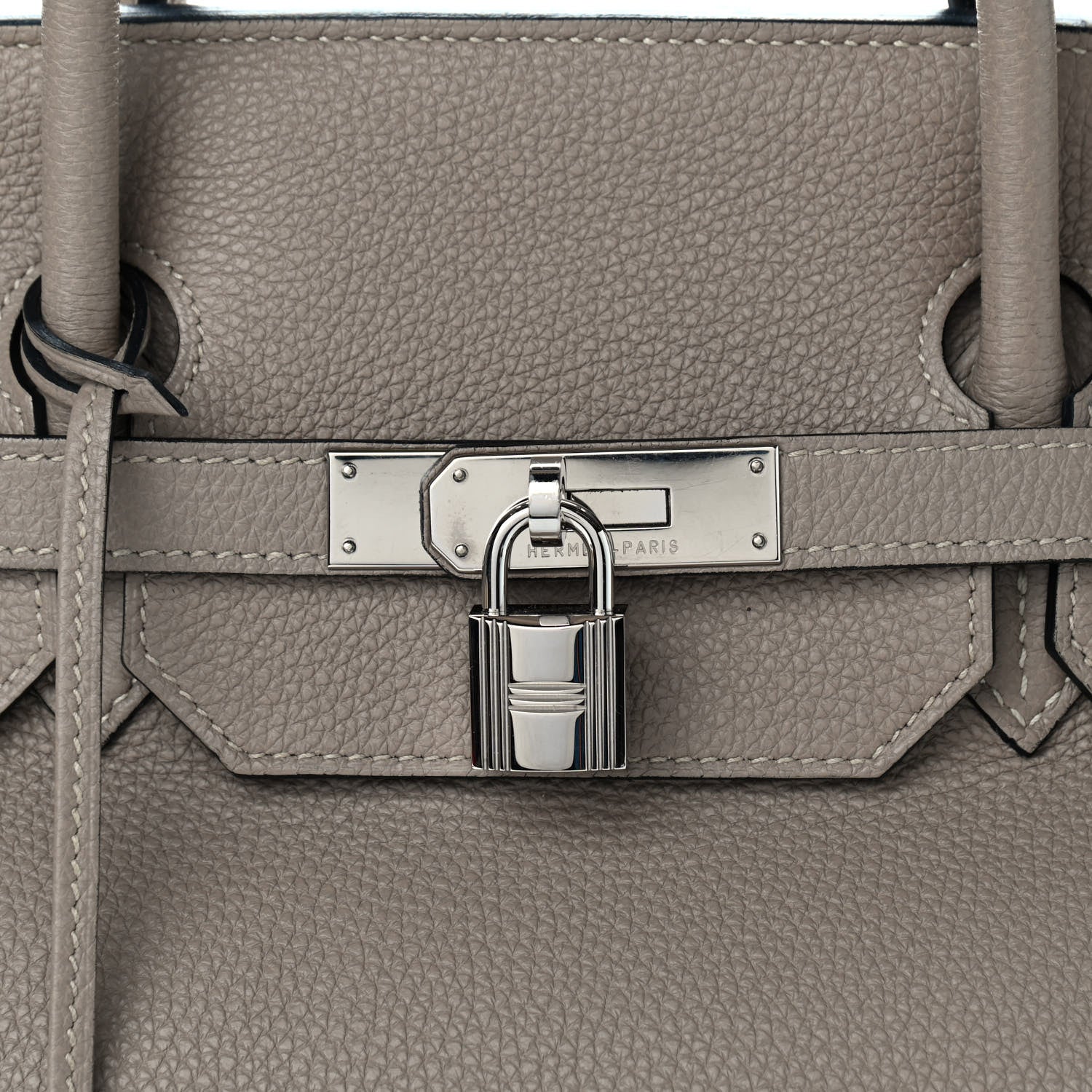 Hermes Togo Birkin 40 Gris Tourterelle 10 of 12