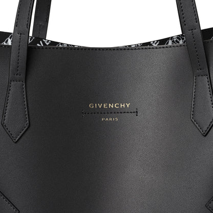 Givenchy Smooth Calfskin Wing Shopper Tote Grey White 8 of 16