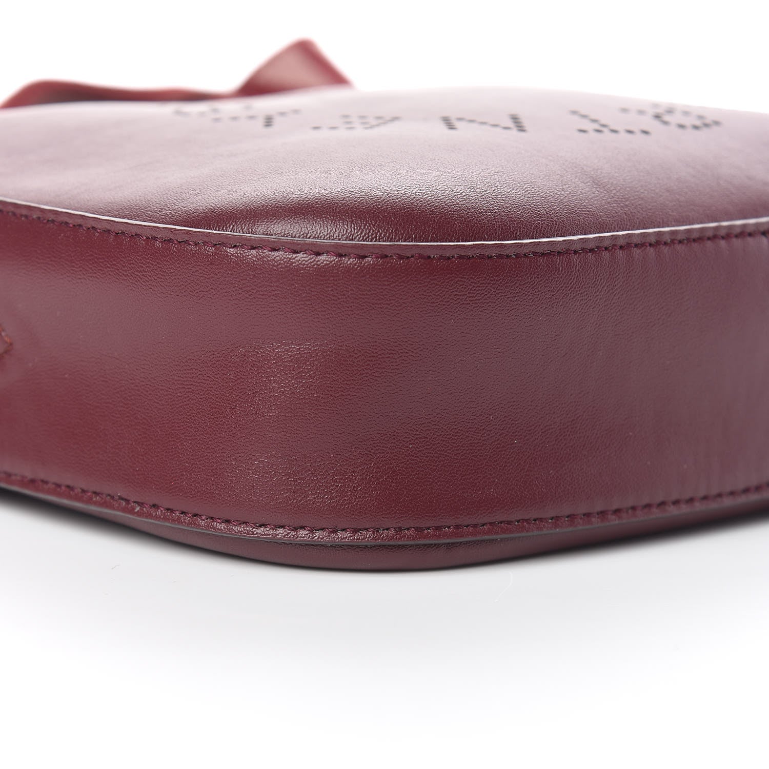 Stella McCartney Eco Alter Nappa Perforated Logo Mini Bag Wine 5 of 10
