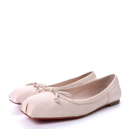 Christian Louboutin Nappa Mamadrague Flats 41 Nude 3 of 7